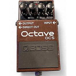 Used BOSS OC5 Octave Effect Pedal