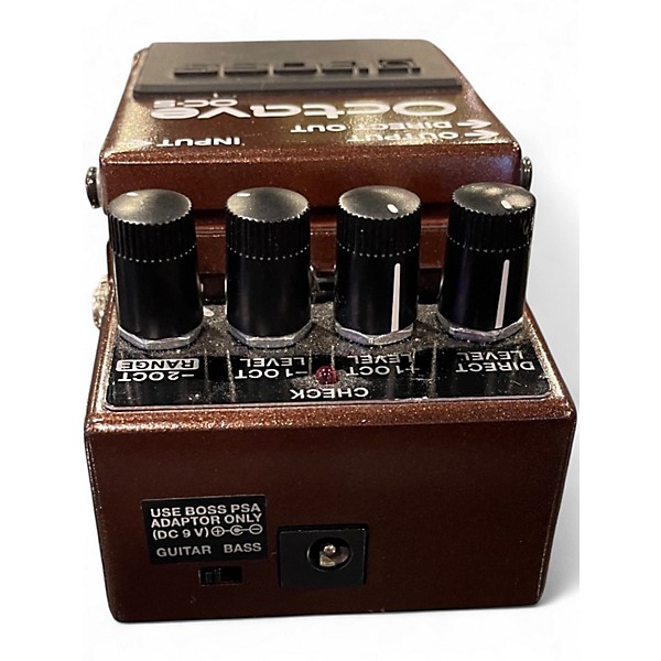 Used BOSS OC5 Octave Effect Pedal