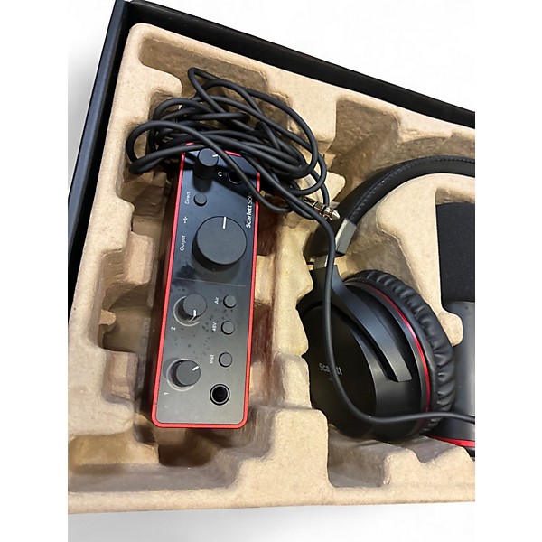 Used Focusrite SCARLETT STUDIO SOLO Audio Interface
