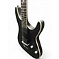Used Schecter Guitar Research Damien Platinum Flat Black Solid Body Electric Guitar
