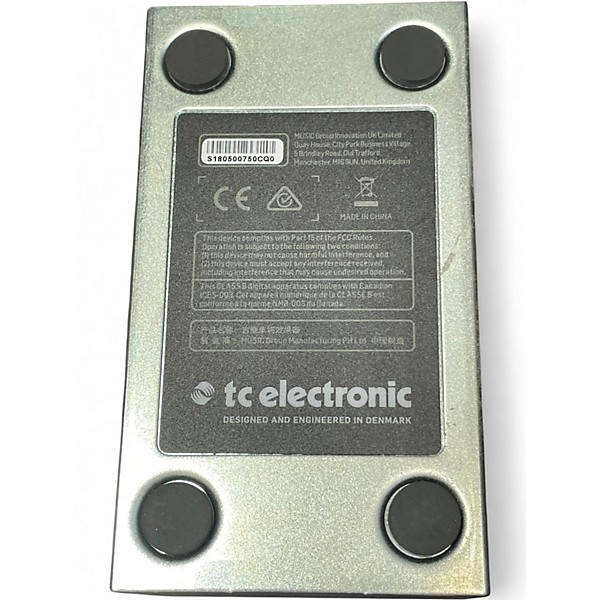 Used TC Electronic 3rd Dimension Chorus Effect Pedal