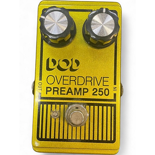 Used DOD Analog Overdrive Preamp 250 Effect Pedal