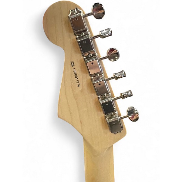 Used Fender Artist Series Eric Clapton Stratocaster Olympic White Solid Body Electric Guitar