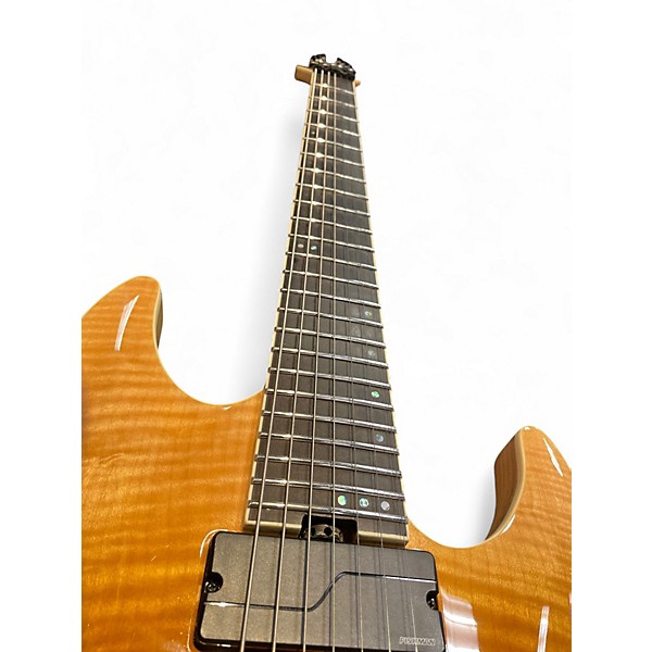 Used Schecter Guitar Research C7 FR SLS ELITE Antique FADE Burst Solid Body Electric Guitar