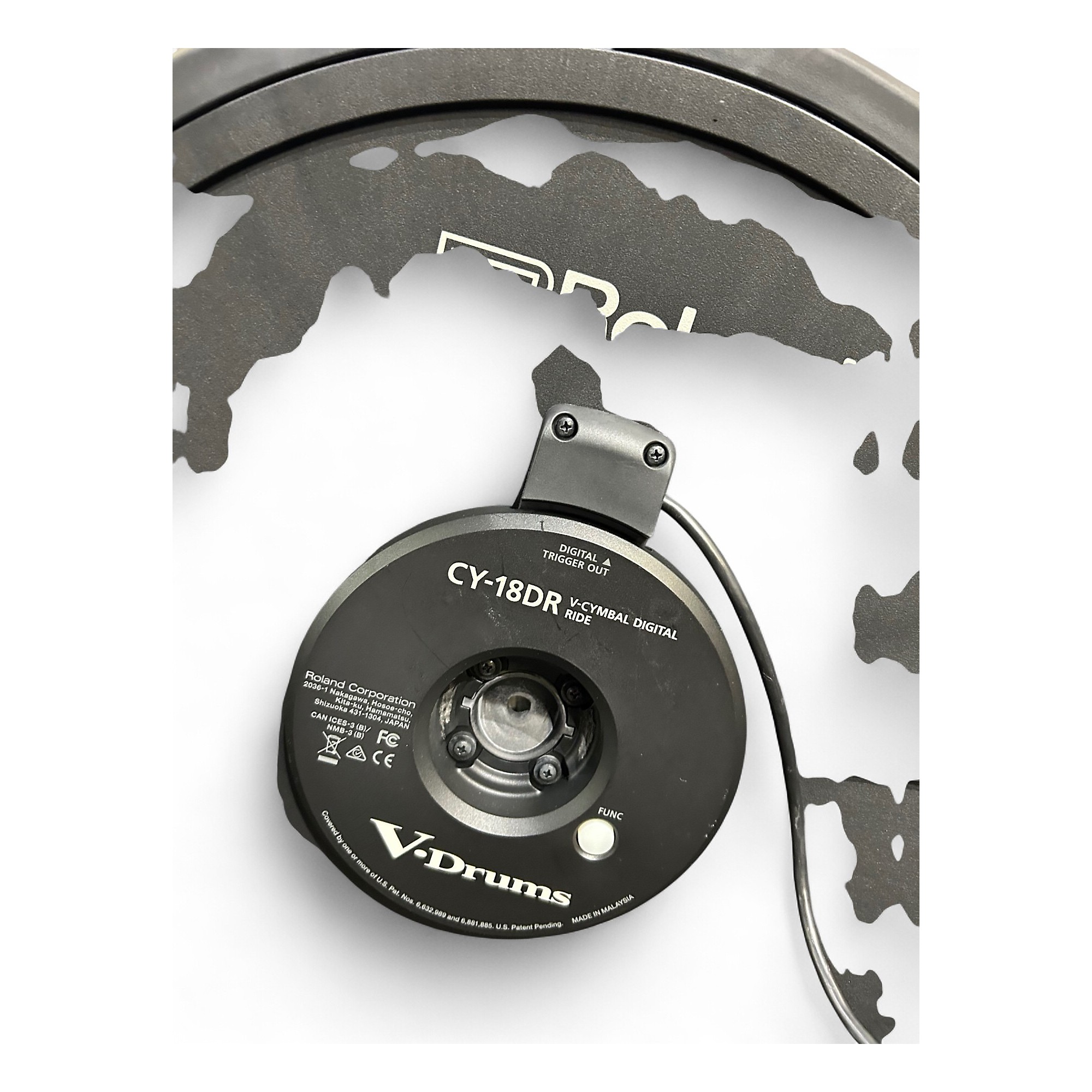 Used Roland CY18DR Electric Cymbal | Guitar Center