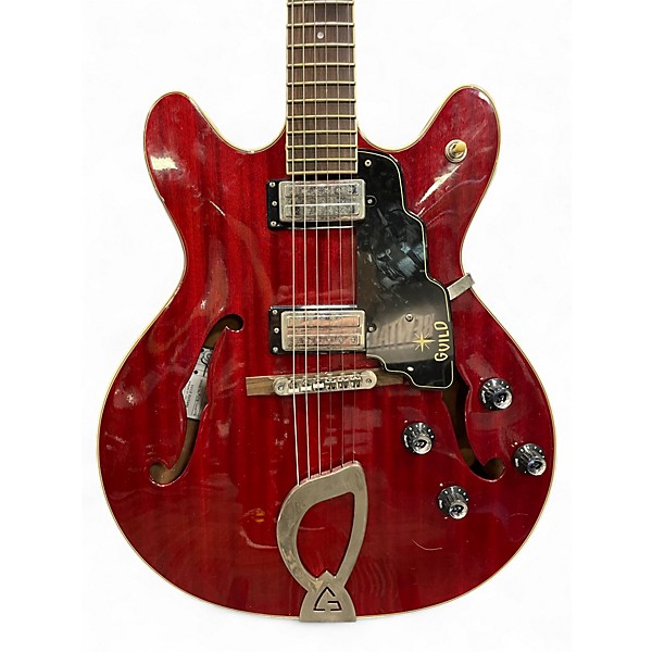Used Guild STARFIRE IV NEWARK ST. COLLECTION CHERRY RED Hollow Body Electric Guitar