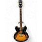 Used Gibson ES335 3 Color Sunburst Hollow Body Electric Guitar thumbnail