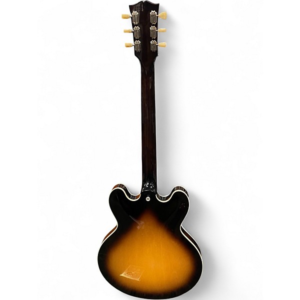 Used Gibson ES335 3 Color Sunburst Hollow Body Electric Guitar