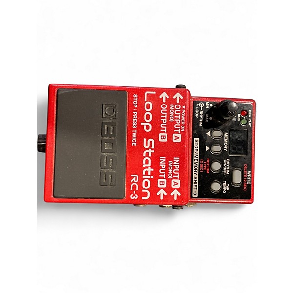 Used BOSS RC3 Loop Station Pedal
