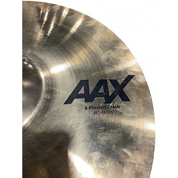 Used SABIAN 18in AAX Xplosion Crash Cymbal
