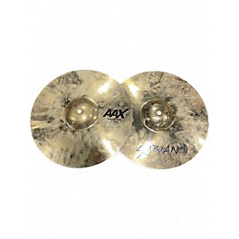 Used SABIAN 14in AAX Xplosion Hi Hat Pair Cymbal