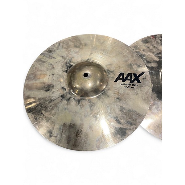 Used SABIAN 14in AAX Xplosion Hi Hat Pair Cymbal