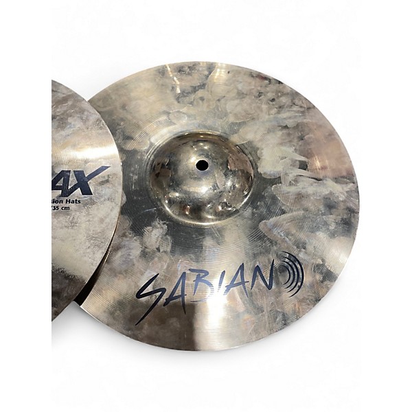 Used SABIAN 14in AAX Xplosion Hi Hat Pair Cymbal