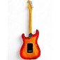 Used 2024 Fender American Ultra Luxe Stratocaster Plasma Red Burst Solid Body Electric Guitar