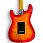 Used 2024 Fender American Ultra Luxe Stratocaster Plasma Red Burst Solid Body Electric Guitar