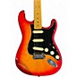 Used 2024 Fender American Ultra Luxe Stratocaster Plasma Red Burst Solid Body Electric Guitar