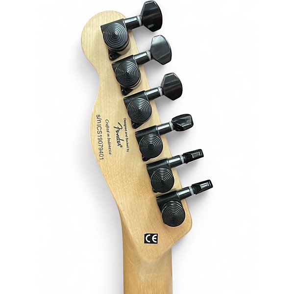 Used Squier Affinity Telecaster HH Matching Headstock Metallic Orange Solid Body Electric Guitar