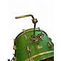 Used Pearl 3 Piece Down Beat Green Sparkle Rewrap Drum Kit