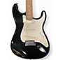 Used Fender American Standard Stratocaster Black Solid Body Electric Guitar
