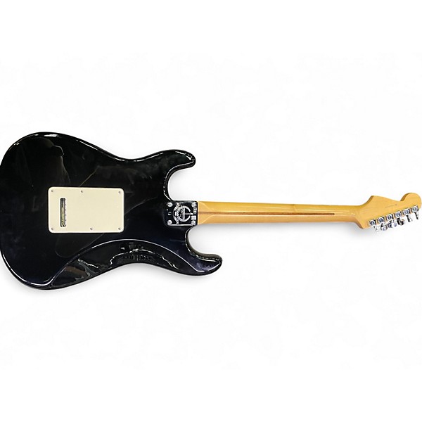 Used Fender American Standard Stratocaster Black Solid Body Electric Guitar