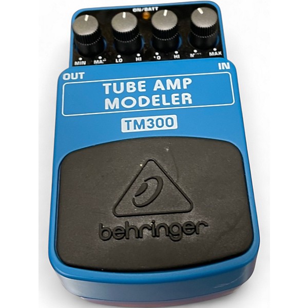Used Behringer TM300 Tube Amp Modeler Effect Pedal
