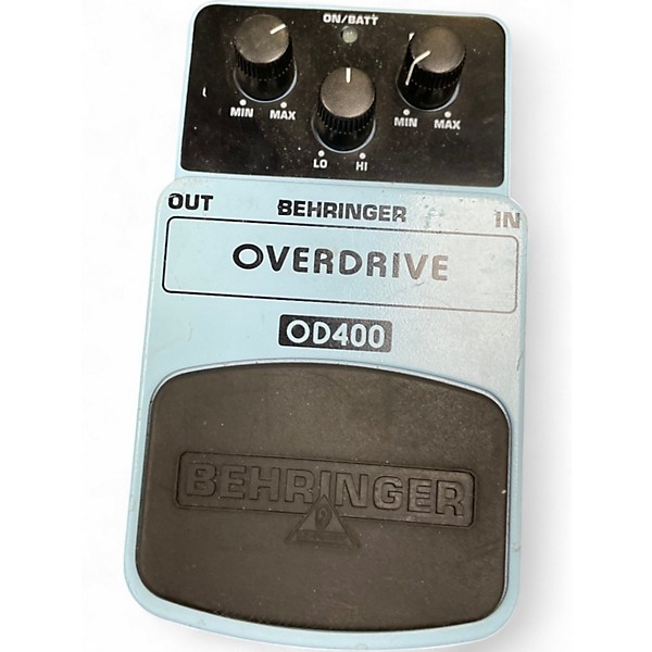 Used Behringer OD400 Overdrive Effect Pedal