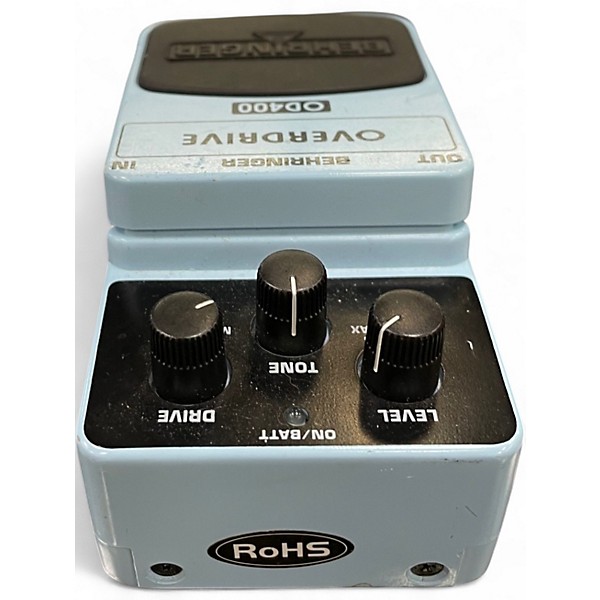 Used Behringer OD400 Overdrive Effect Pedal