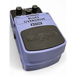 Used Behringer BO300 Blues Overdrive Effect Pedal