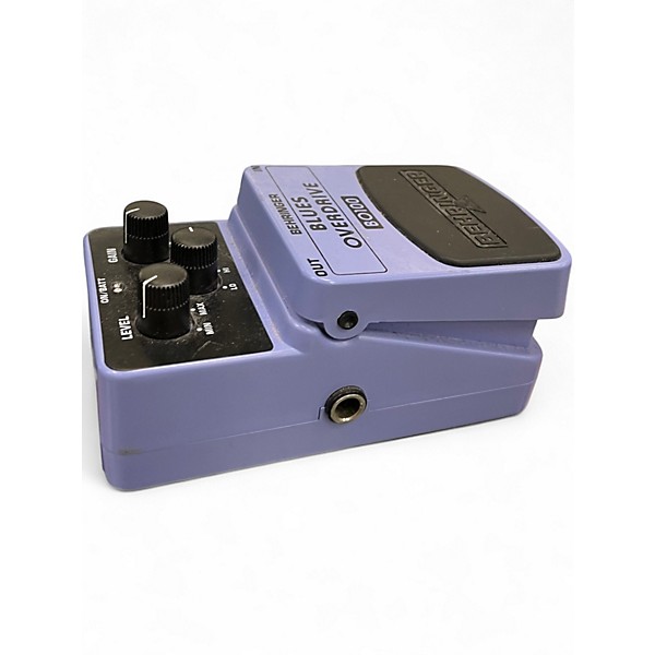 Used Behringer BO300 Blues Overdrive Effect Pedal