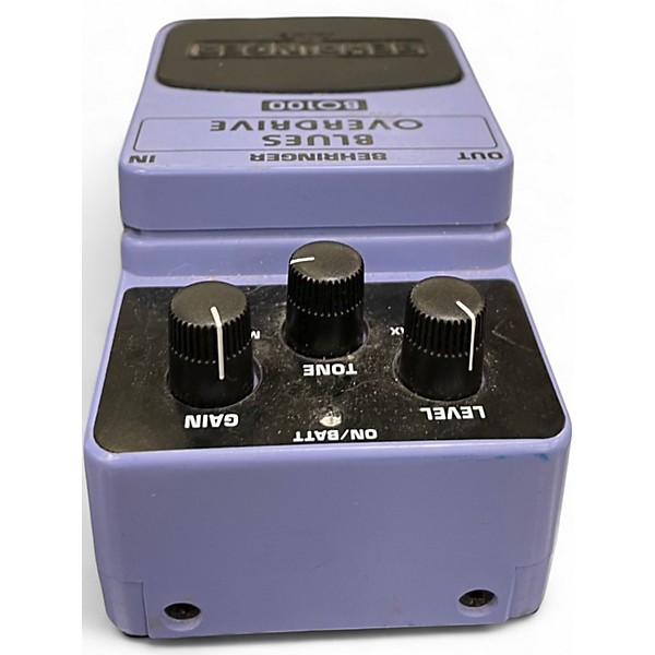 Used Behringer BO300 Blues Overdrive Effect Pedal