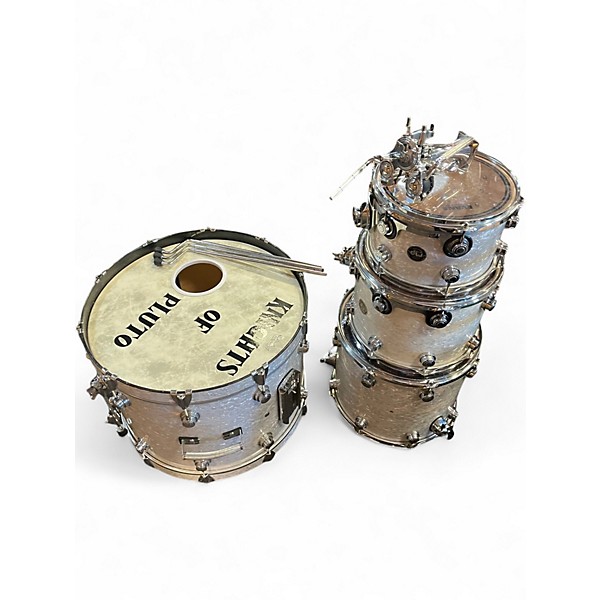 Used DW 4 Piece Collector's Series Custom Black Pearl Drum Kit