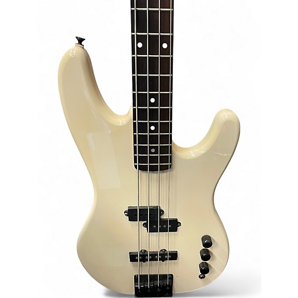 Used 1990s Epiphone Power Bass R Antique White Electric Bass Guitar