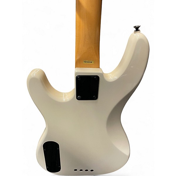 Used 1990s Epiphone Power Bass R Antique White Electric Bass Guitar