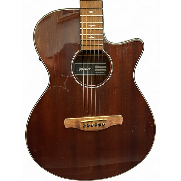 Used Ibanez AAG62NMH Mahogany Acoustic Guitar