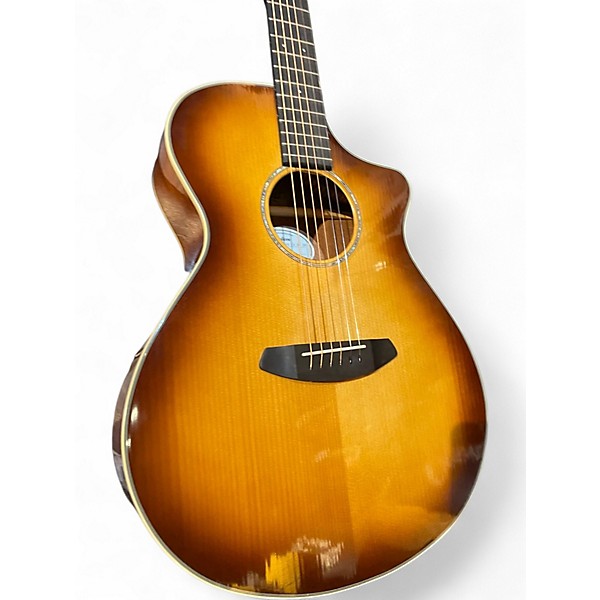 Used Breedlove PURSUIT EX  Natural Acoustic Electric Guitar