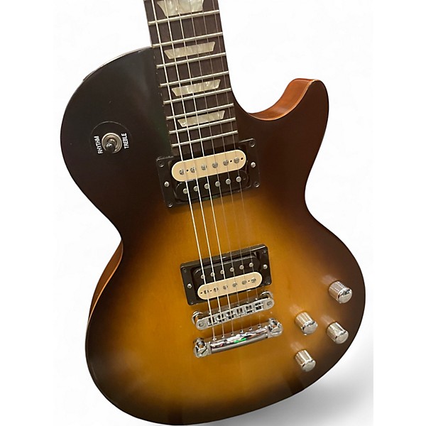 Used 2013 Gibson LES PAUL TRIBUTE FUTURE Vintage Sunburst Solid Body Electric Guitar