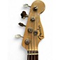 Used 2000s Fender P bass Black Electric Bass Guitar
