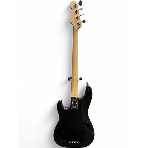 Used 2000s Fender P bass Black Electric Bass Guitar