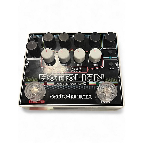Used Electro-Harmonix BATTALION Bass Effect Pedal