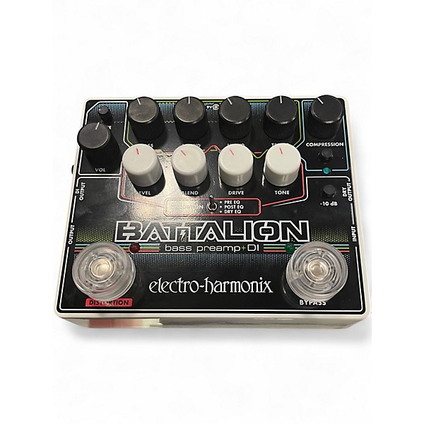 Used Electro-Harmonix BATTALION Bass Effect Pedal