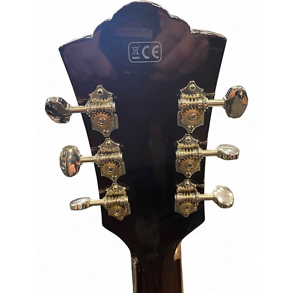 Used Guild D140CE 2 Color Sunburst Acoustic Electric Guitar