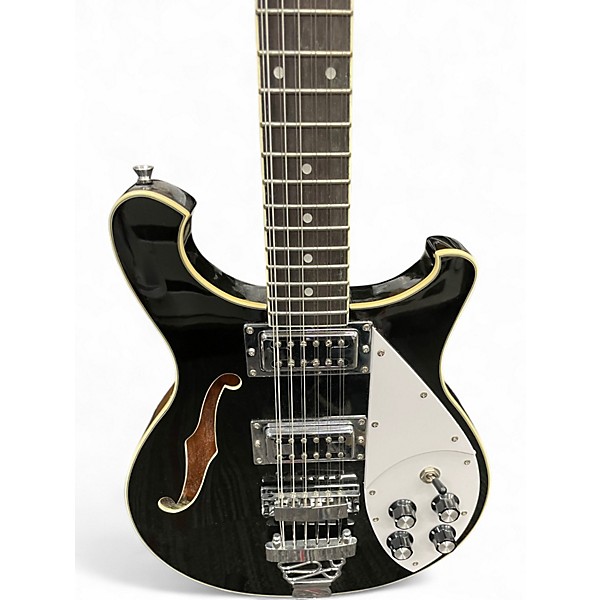 Used Harley Benton RB 612 Black Hollow Body Electric Guitar