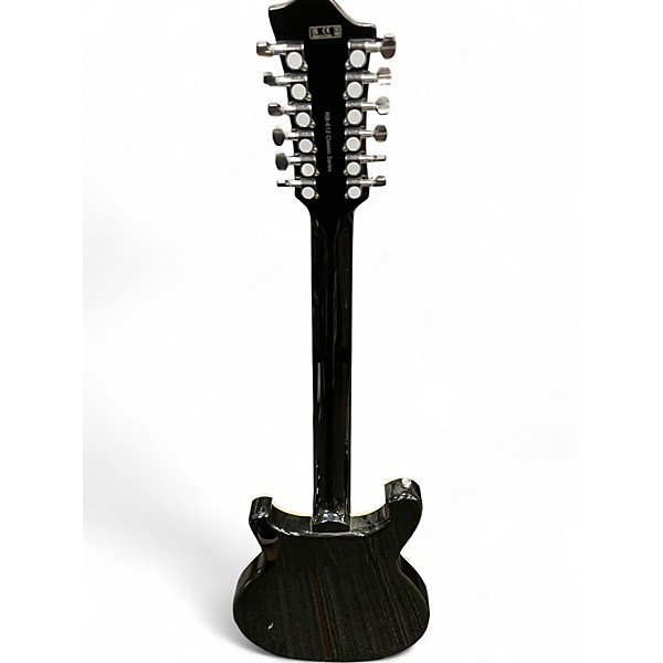 Used Harley Benton RB 612 Black Hollow Body Electric Guitar