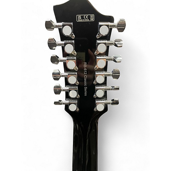 Used Harley Benton RB 612 Black Hollow Body Electric Guitar