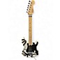 Used EVH Striped Series Black and White Solid Body Electric Guitar thumbnail