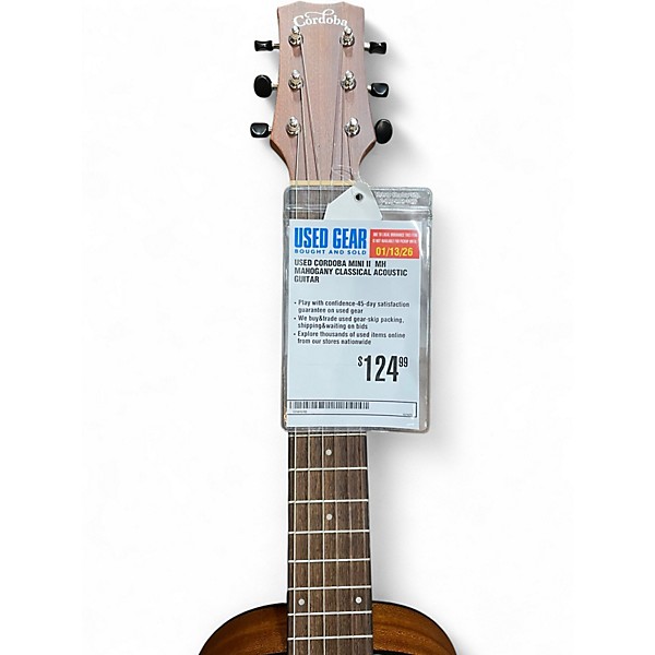 Used Cordoba Mini II  MH mahogany Classical Acoustic Guitar