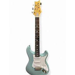 Used PRS SE Silver Sky Stone Blue Solid Body Electric Guitar