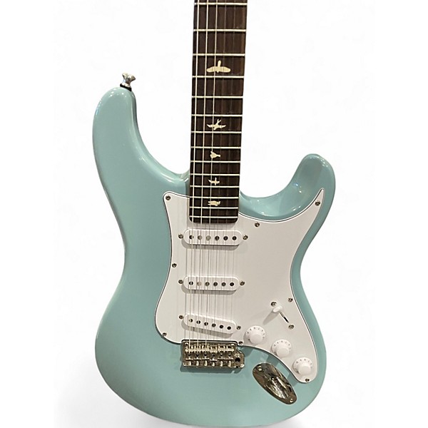 Used PRS SE Silver Sky Stone Blue Solid Body Electric Guitar