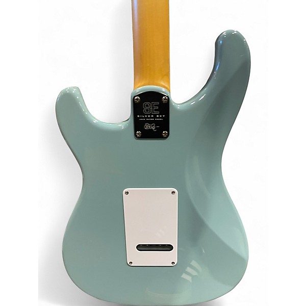 Used PRS SE Silver Sky Stone Blue Solid Body Electric Guitar