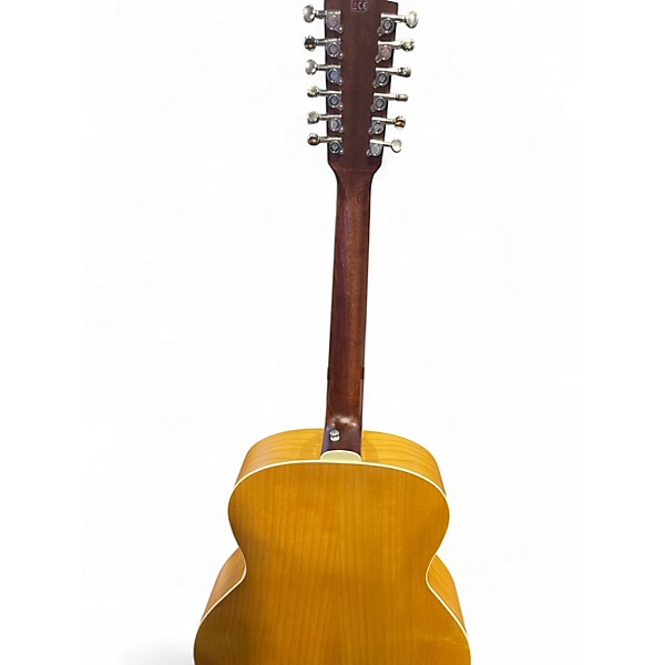 Used Guild F-2512E Natural 12 String Acoustic Electric Guitar